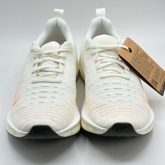 Women's Nike Reactx Infinity Run 4 Sail-Crimson-Vapor Green HJ7666-133 Size 11 - Picture 3 of 11